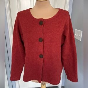 Riki 100% Pure Wool Cardigan Sweater